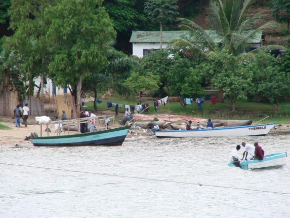 Fischer in Nkhata Bay.