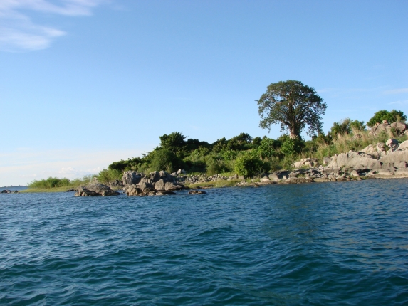 Chizumulu Island von der "Ilala" fotografiert.