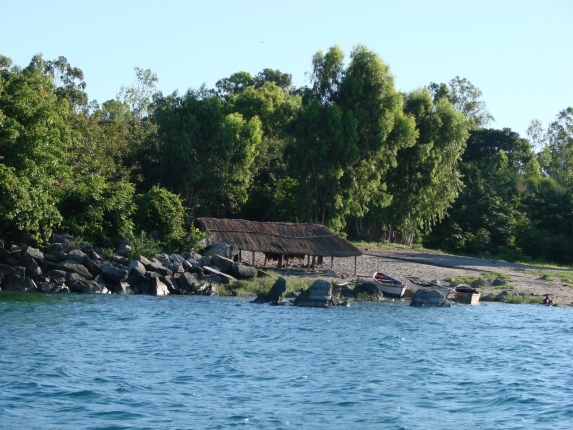 Chizumulu Island von der "Ilala" fotografiert.