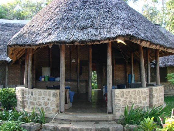 Gästehaus auf Chizumulu Island.